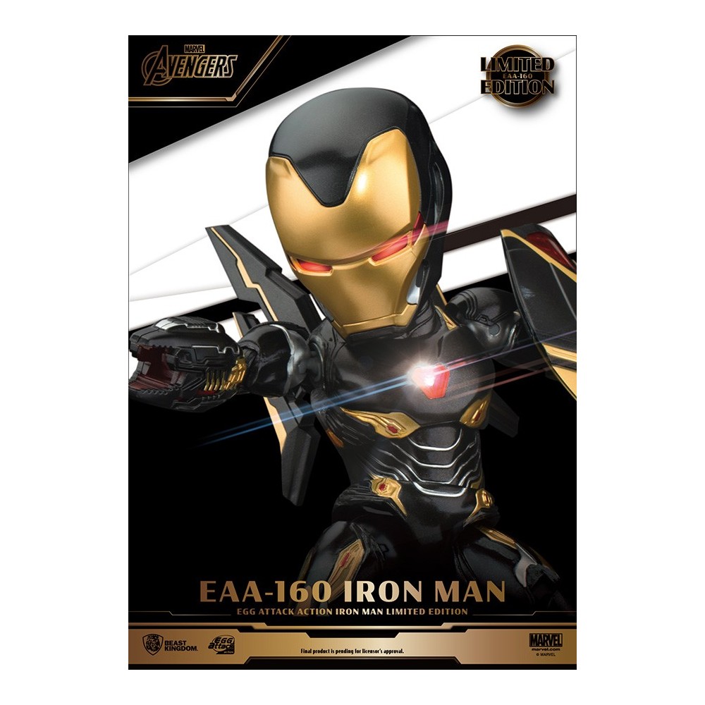 EAA-160 IRON MAN EGG ATTACK LIMITED EDITION ACTION FIGURE BEAST KINGDOM