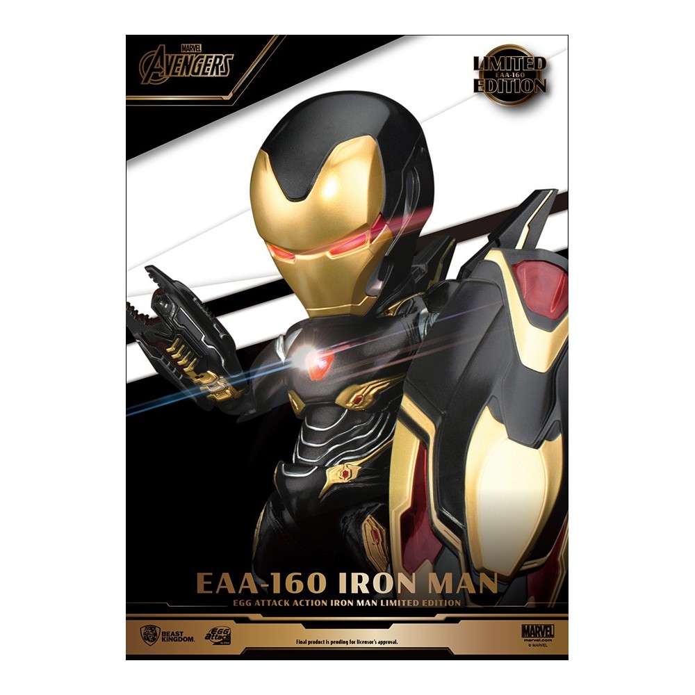 EAA-160 IRON MAN EGG ATTACK LIMITED EDITION ACTION FIGURE BEAST KINGDOM