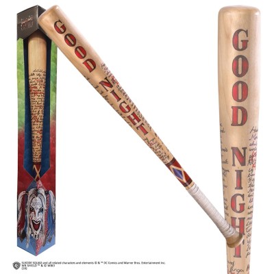 SUICIDE SQUAD - HARLEY QUINN GOOD NIGHT BAT MAZZA PROP REPLICA NOBLE COLLECTIONS