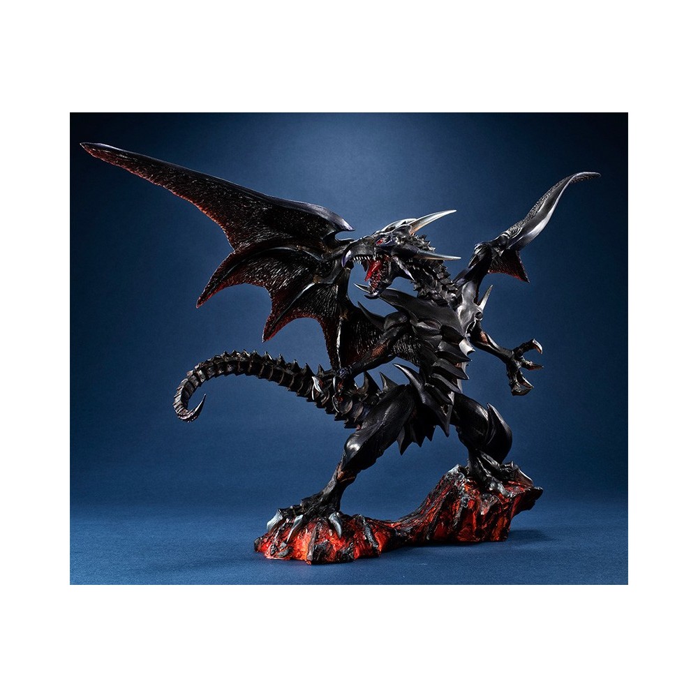 MEGAHOUSE YU-GI-OH! RED-EYES BLACK DRAGON STATUE FIGURE