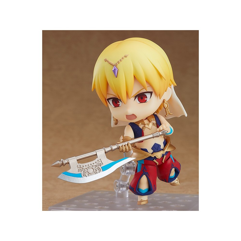 FATE GRAND ORDER CASTER/GILGAMESH ASCENSION NENDOROID ACTION FIGURE ORANGE ROUGE