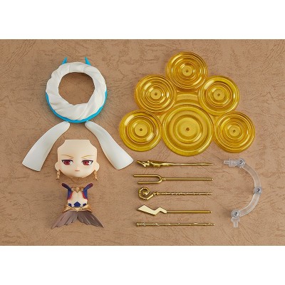 FATE GRAND ORDER CASTER/GILGAMESH ASCENSION NENDOROID ACTION FIGURE ORANGE ROUGE