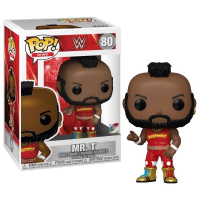 FUNKO POP! WWE MR. T BOBBLE HEAD KNOCKER FIGURE FUNKO