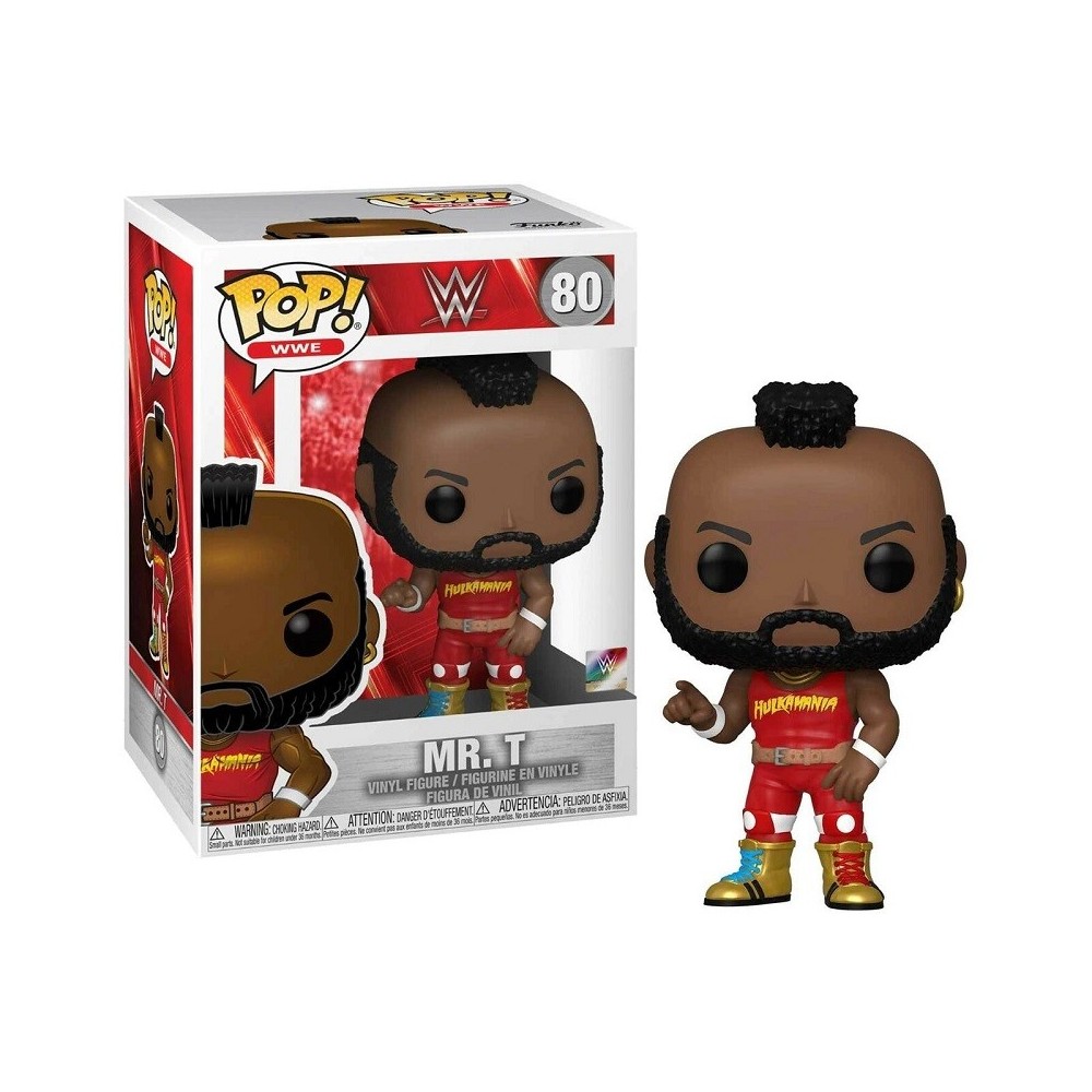 FUNKO POP! WWE MR. T BOBBLE HEAD KNOCKER FIGURE FUNKO