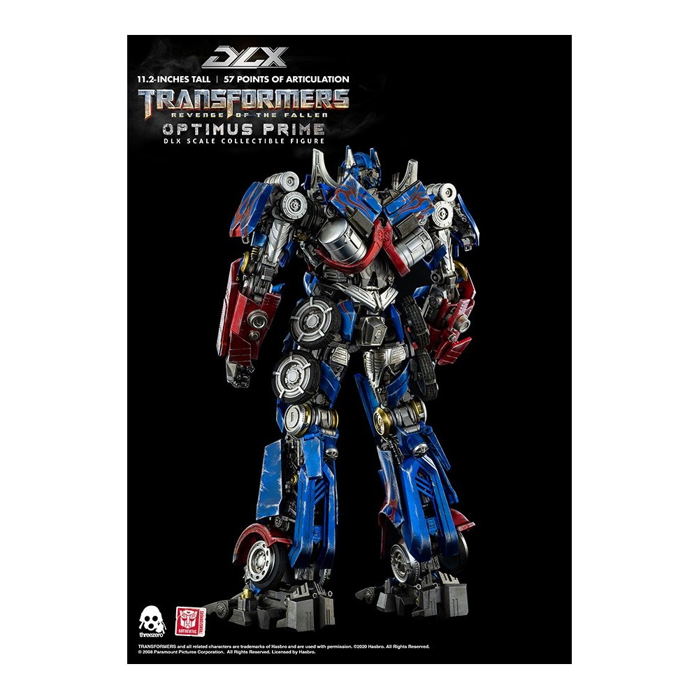 TRANSFORMERS REVENGE OF THE FALLEN OPTIMUS PRIME DELUXE ACTION FIGURE THREEZERO