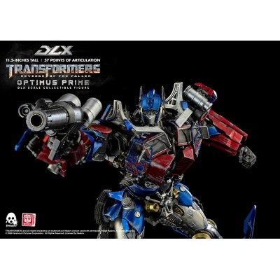 TRANSFORMERS REVENGE OF THE FALLEN OPTIMUS PRIME DELUXE ACTION FIGURE THREEZERO