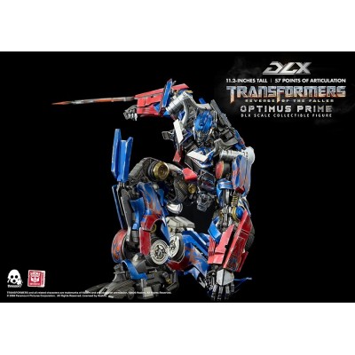 TRANSFORMERS REVENGE OF THE FALLEN OPTIMUS PRIME DELUXE ACTION FIGURE THREEZERO