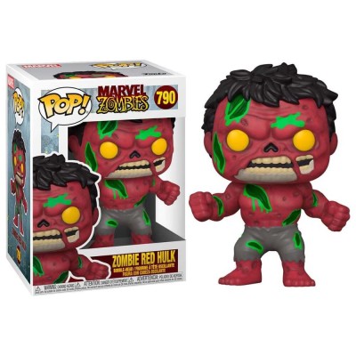 FUNKO FUNKO POP! MARVEL ZOMBIE RED HULK BOBBLE HEAD FIGURE