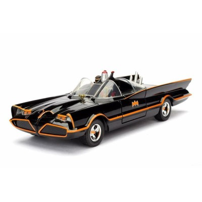 CLASSIC TV SERIES BATMOBILE AND BATMAN 1966 MODEL KIT FIGURE JADA TOYS
