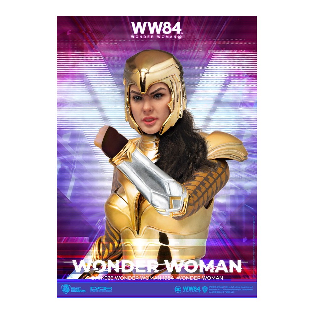 WONDER WOMAN 1984 GOLDEN ARMOR DAH-026 ACTION FIGURE BEAST KINGDOM