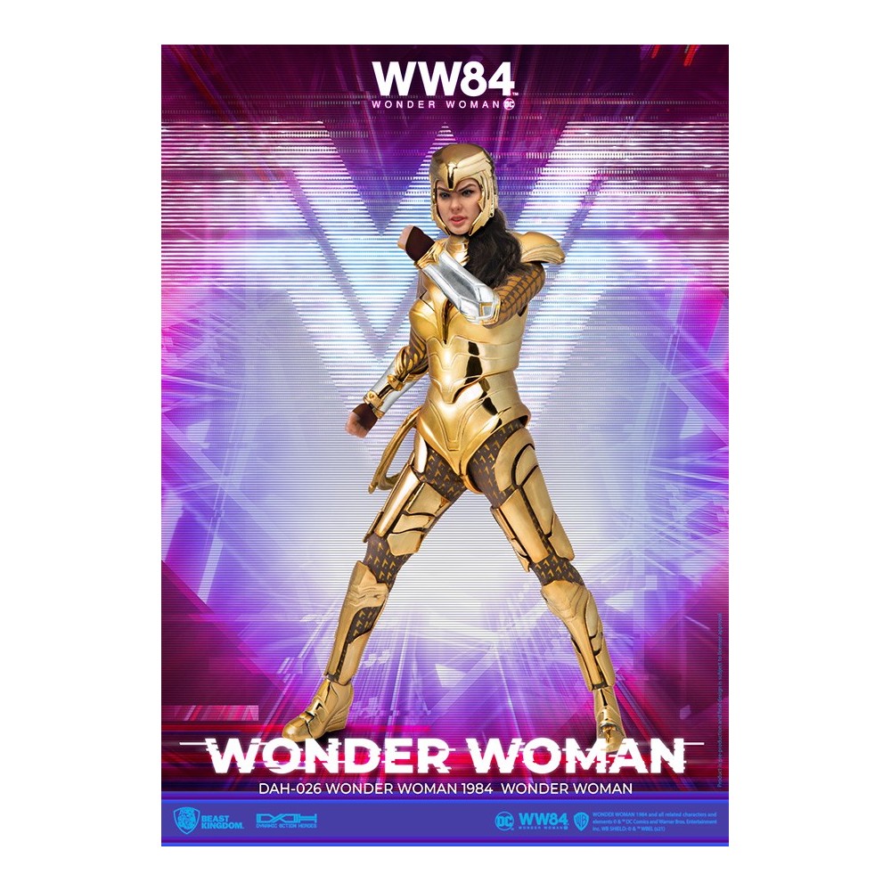 WONDER WOMAN 1984 GOLDEN ARMOR DAH-026 ACTION FIGURE BEAST KINGDOM