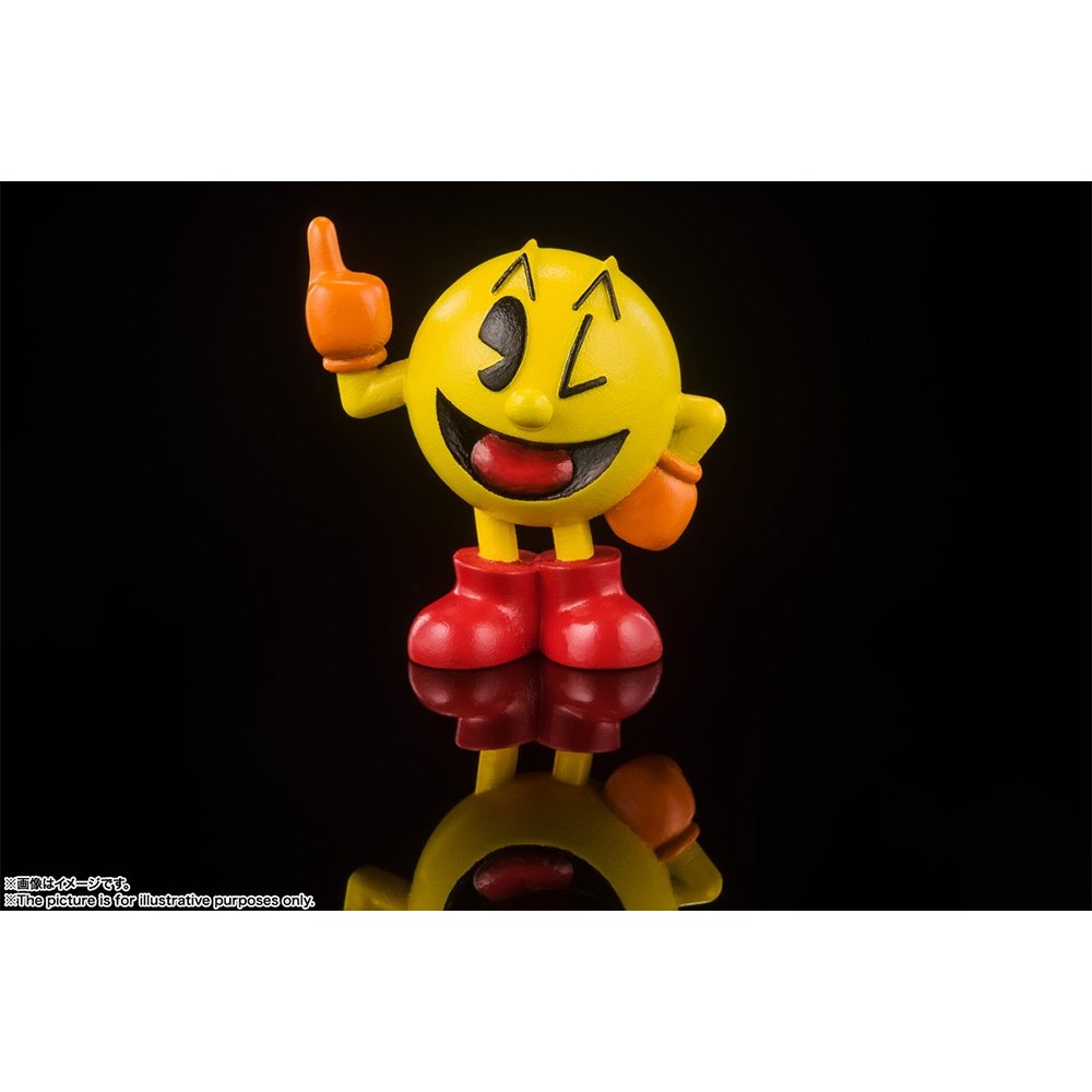 PAC-MAN CHOGOKIN DIECAST MODEL ACTION FIGURE BANDAI
