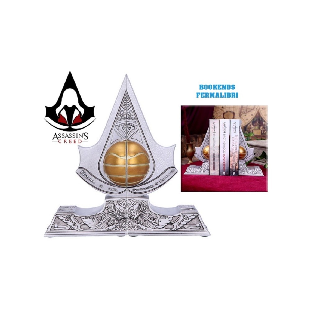 NEMESIS NOW ASSASSIN'S CREED APPLE OF EDEN BOOKENDS FERMALIBRI