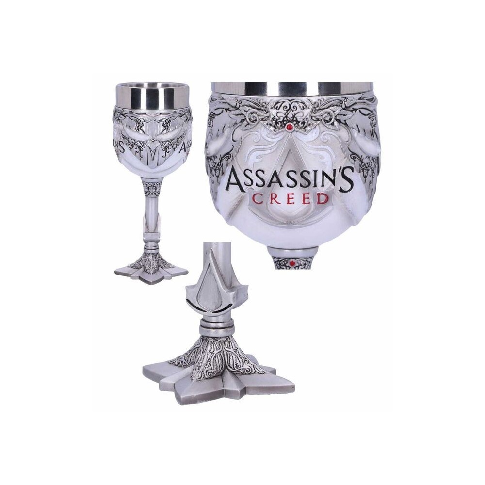 NEMESIS NOW ASSASSIN'S CREED LOGO RESIN GOBLET