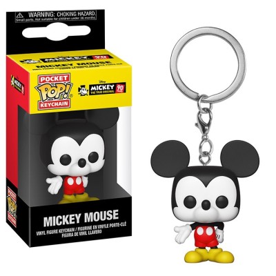 DISNEY 90 YEARS MICKEY MOUSE POCKET POP! KEYCHAIN PORTACHIAVI FUNKO