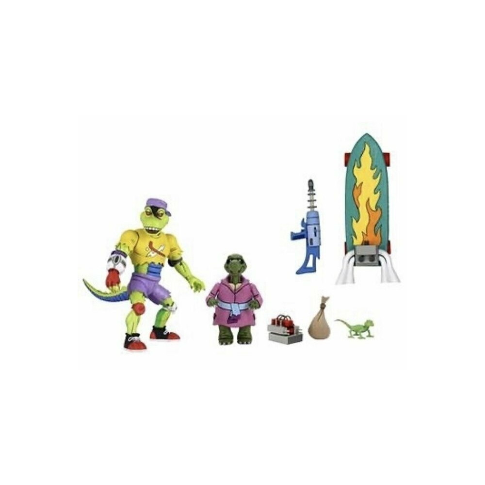 TMNT TEENAGE MUTANT NINJA TURTLES ULTIMATE MONDO GECKO ACTION FIGURE NECA