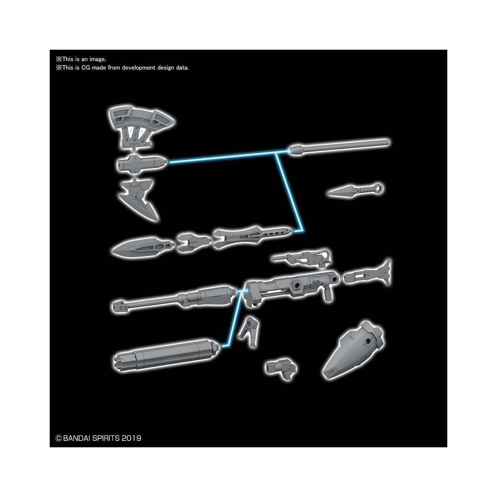 BANDAI 30MM OP WEAPON 1 FOR CIELNOVA 1/144 MODEL KIT FIGURE