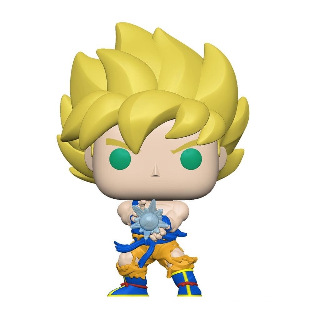 FUNKO FUNKO POP! DRAGON BALL Z SUPER SAIYAN GOKU KAMEHAMEHA BOBBLE HEAD FIGURE