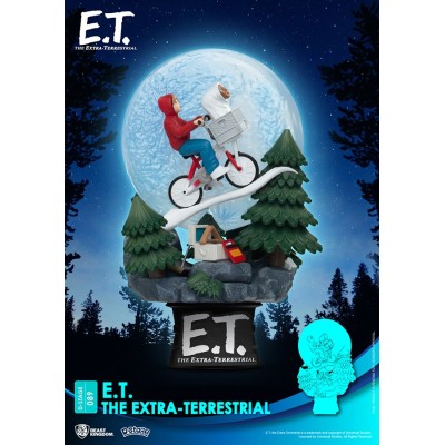 D-STAGE E.T. THE EXTRA-TERRESTRIAL STATUA FIGURE DIORAMA BEAST KINGDOM