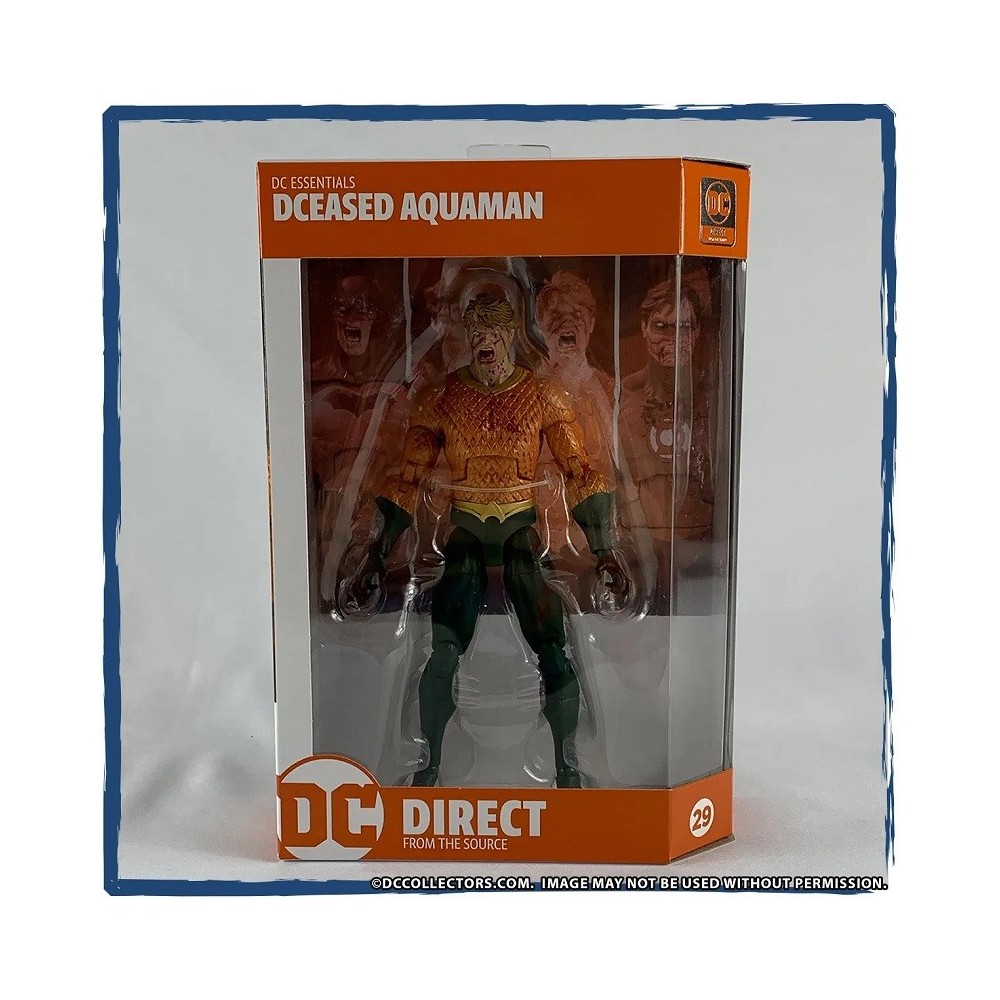 DC ESSENTIALS DCEASED AQUAMAN ACTION FIGURE DC COLLECTIBLES