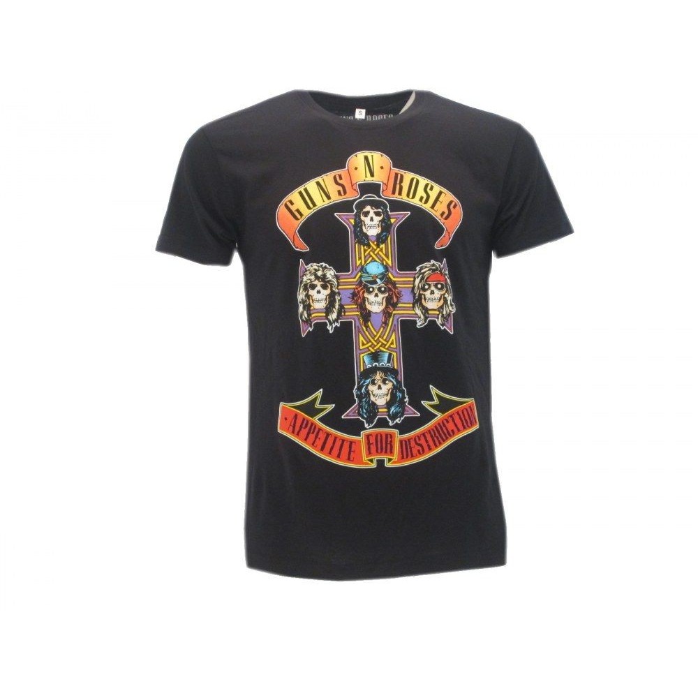 MAGLIA T SHIRT GUNS N' ROSES APPETITE FOR DESTRUCTION