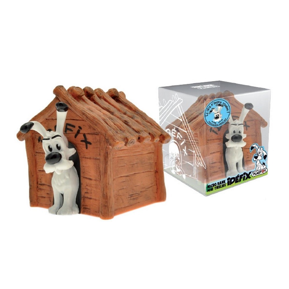 ASTERIX - MINI BANK IDEFIX DOGMATIX SALVADANAIO PLASTOY