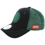 CAPPELLO BASEBALL CAP MARVEL HULK FIST BLACK GREEN