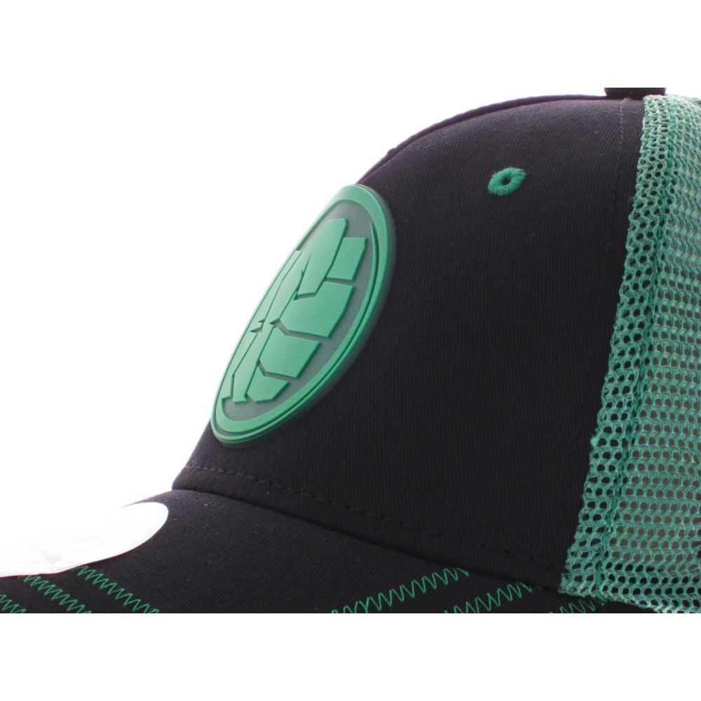 CAPPELLO BASEBALL CAP MARVEL HULK FIST NERO VERDE