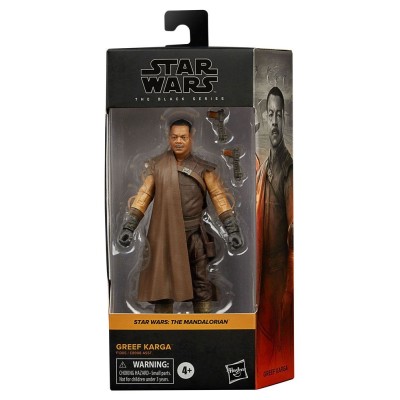 HASBRO STAR WARS THE MANDALORIAN THE BLACK SERIES GREEF KARGA ACTION FIGURE