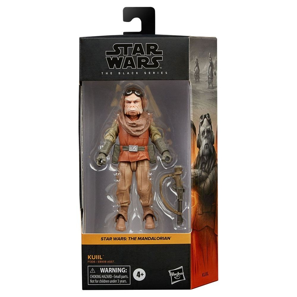 HASBRO STAR WARS THE MANDALORIAN THE BLACK SERIES KUIIL ACTION FIGURE