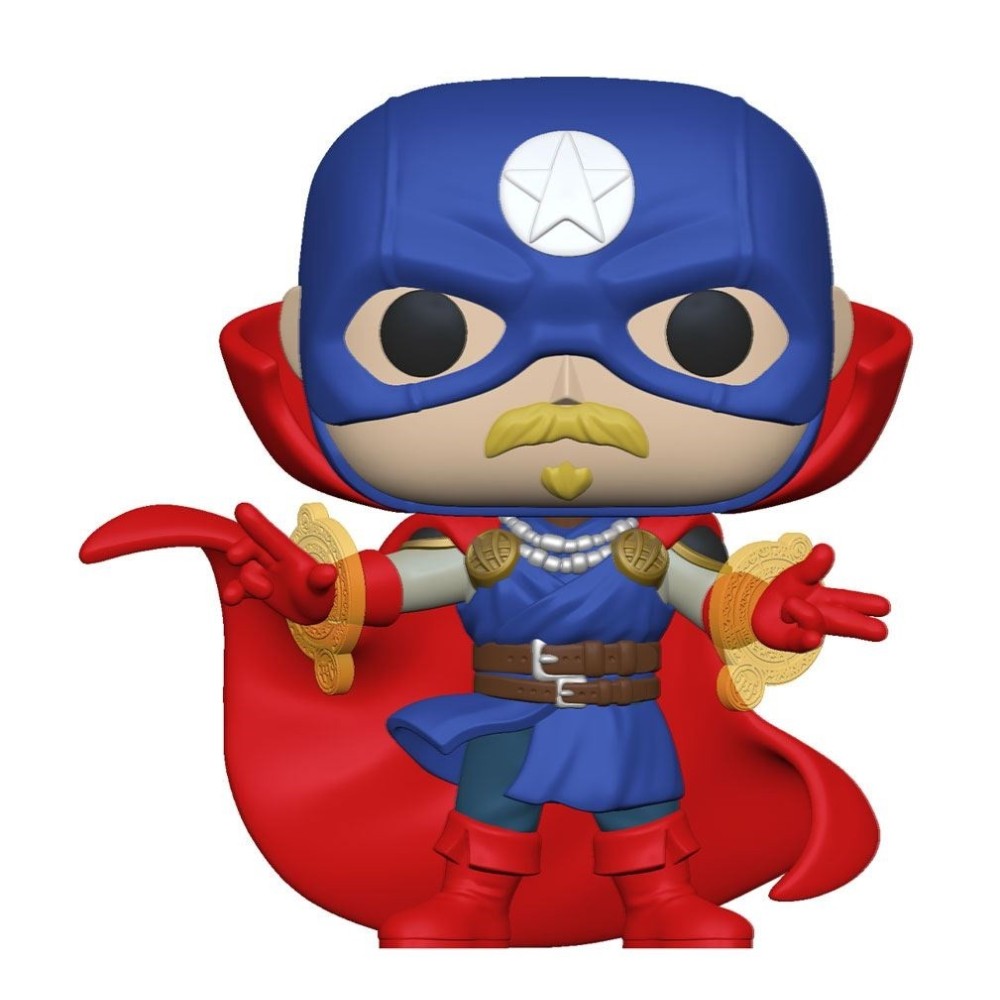 FUNKO FUNKO POP! MARVEL INFINITY WARPS SOLDIER SUPREME BOBBLE HEAD FIGURE