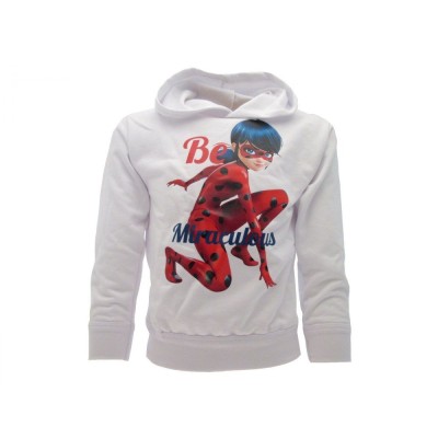 FELPA HOODIE MIRACULOUS LADYBUG BIANCA