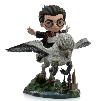 IRON STUDIOS HARRY POTTER ON BUCKBEAK MINICO FIGURE 16 CM STATUE