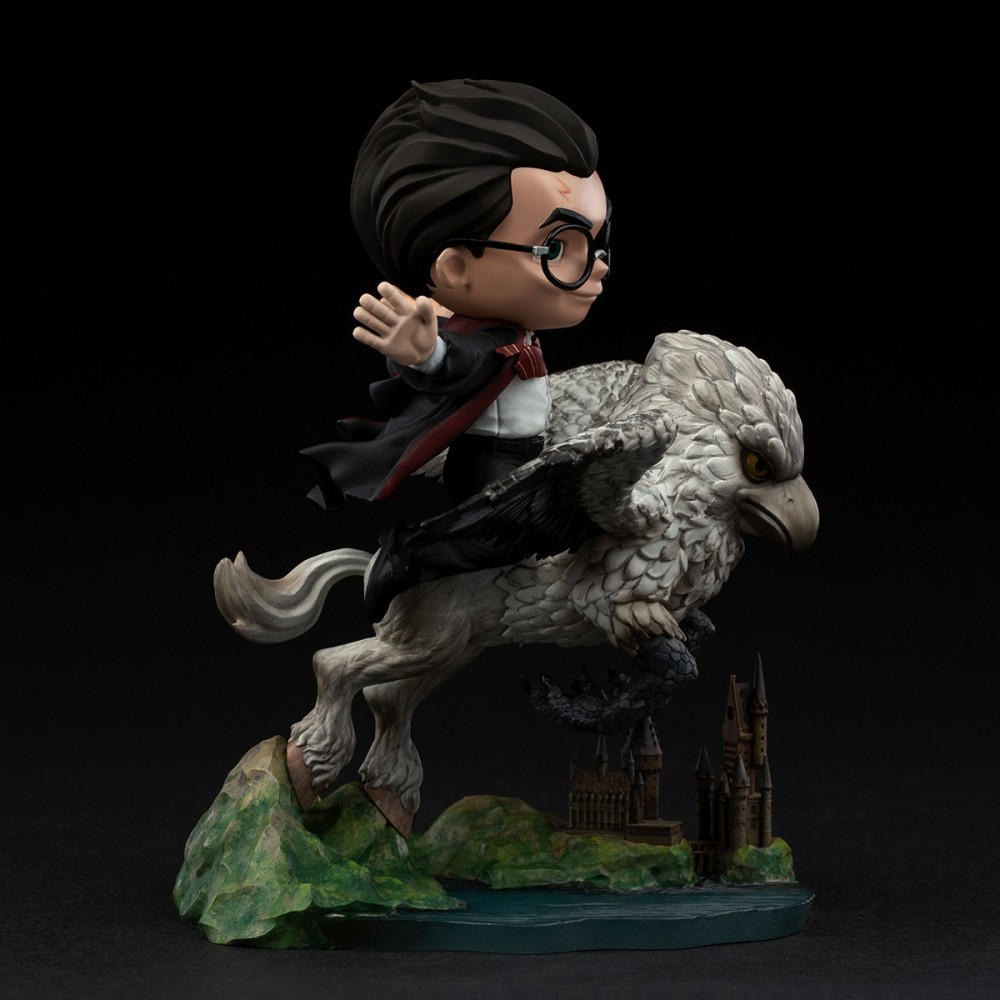 HARRY POTTER ON BUCKBEAK MINICO FIGURE 16 CM STATUA IRON STUDIOS