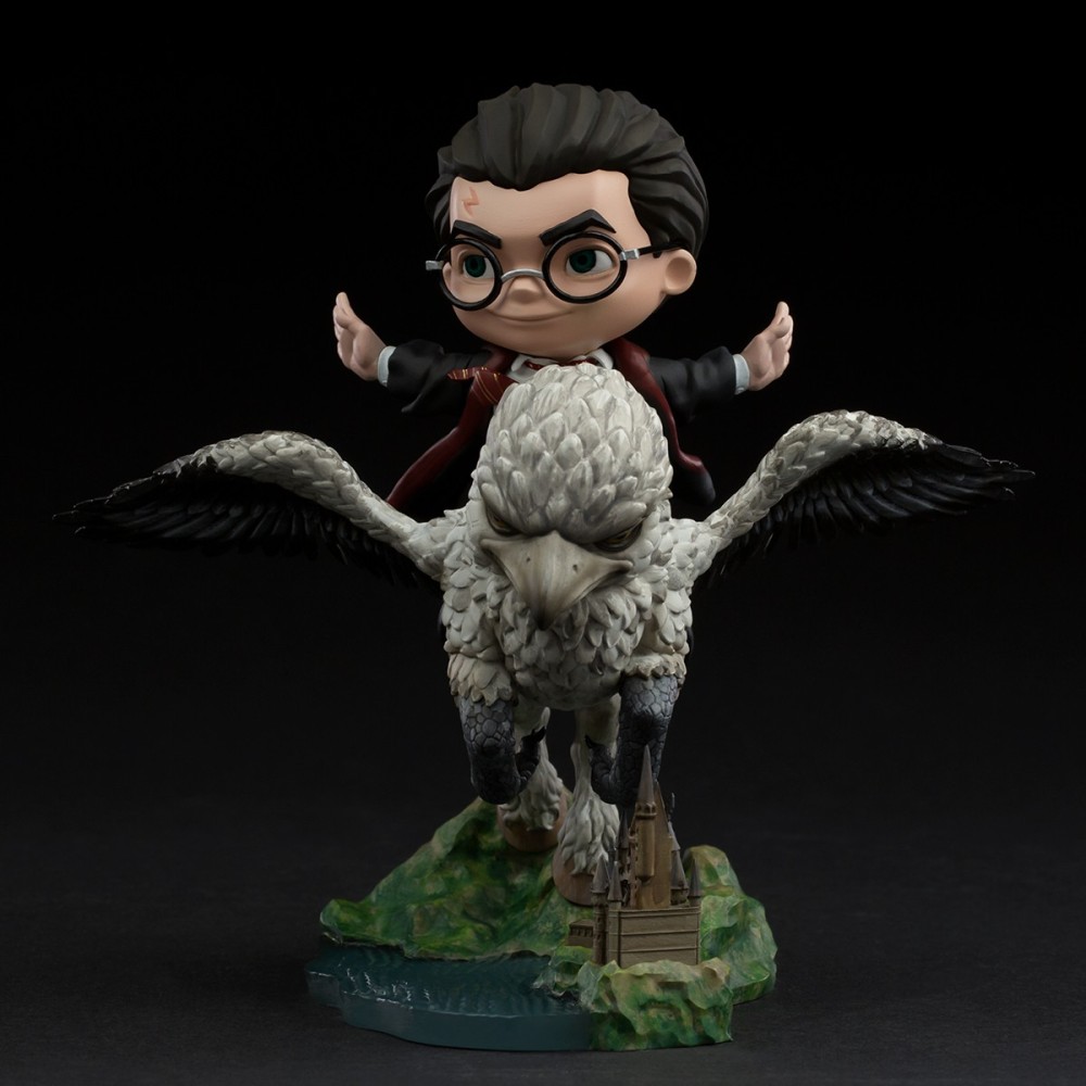 IRON STUDIOS HARRY POTTER ON BUCKBEAK MINICO FIGURE 16 CM STATUE