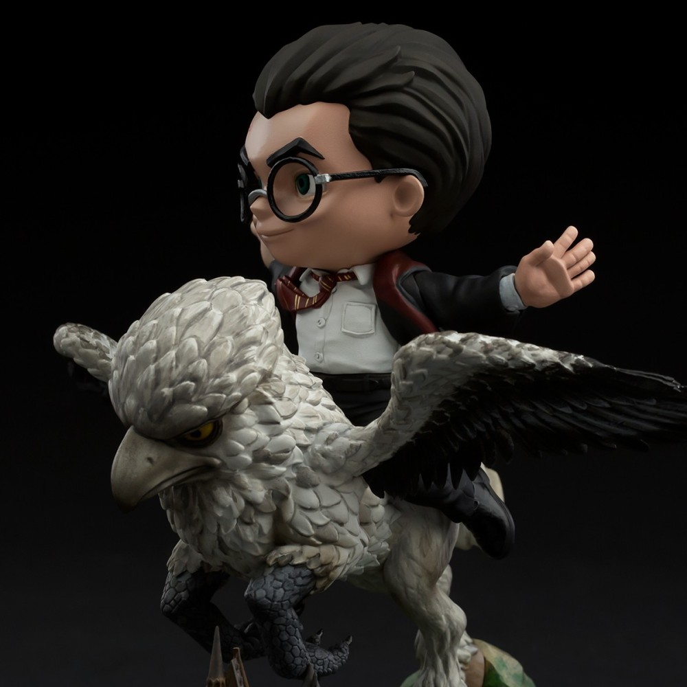 IRON STUDIOS HARRY POTTER ON BUCKBEAK MINICO FIGURE 16 CM STATUE