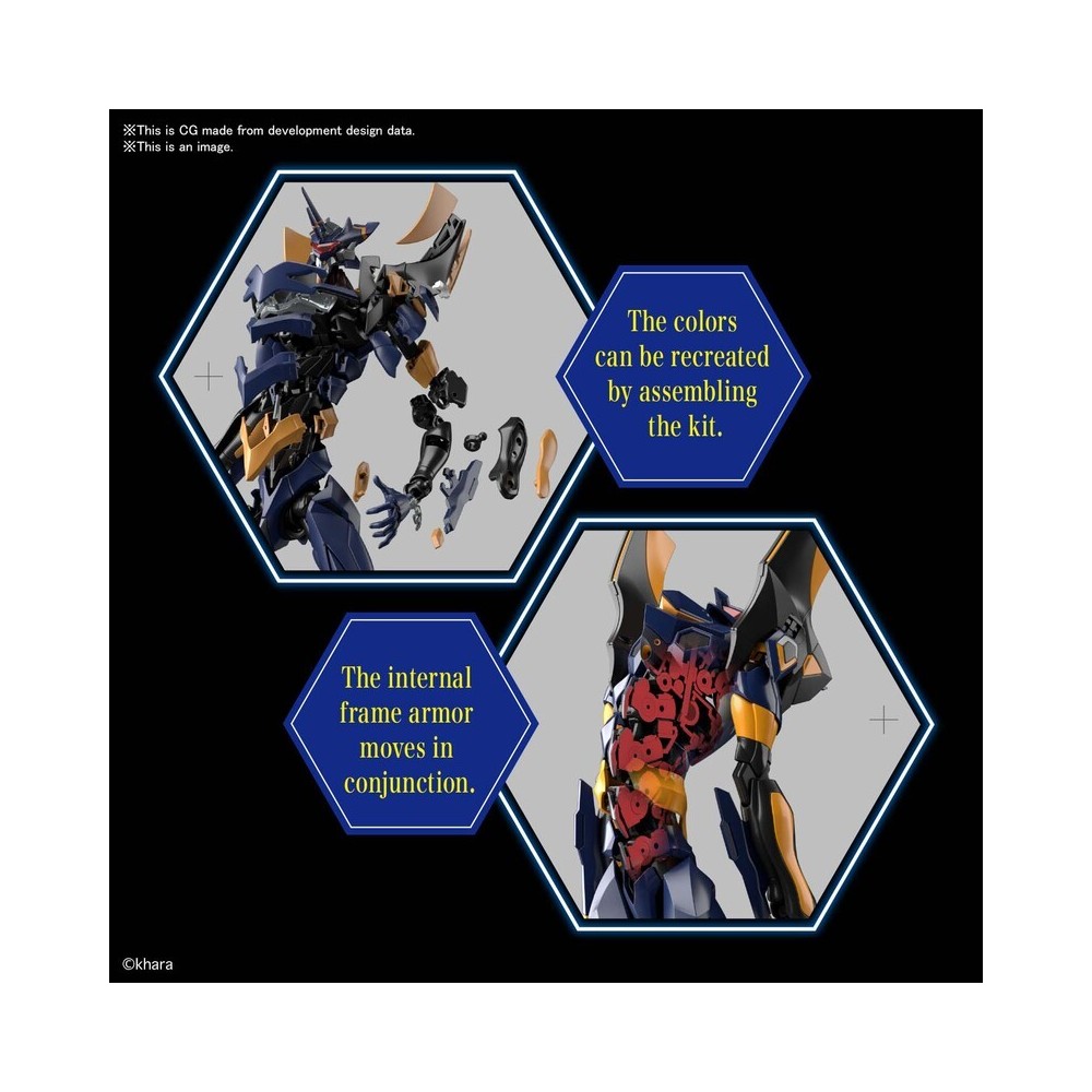 BANDAI RG REAL GRADE EVANGELION EVA UNIT 06 1/144 MODEL KIT ACTION FIGURE