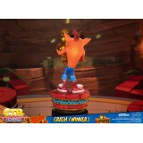 FIRST4FIGURES CTR CRASH TEAM RACING CRASH BANDICOOT WINNER STATUE FIGURE