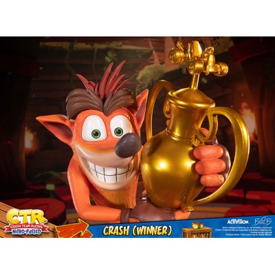 FIRST4FIGURES CTR CRASH TEAM RACING CRASH BANDICOOT WINNER STATUE FIGURE