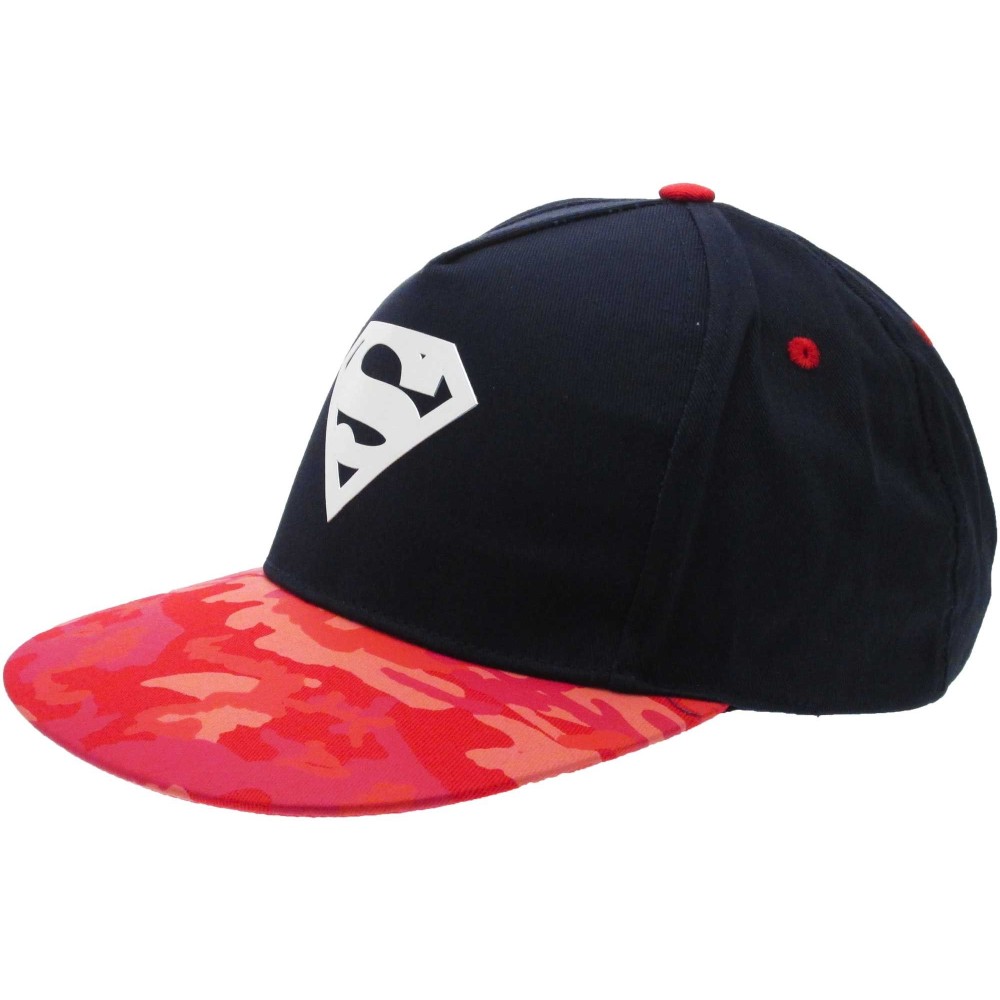 CAPPELLO BASEBALL CAP SUPERMAN LOGO METAL