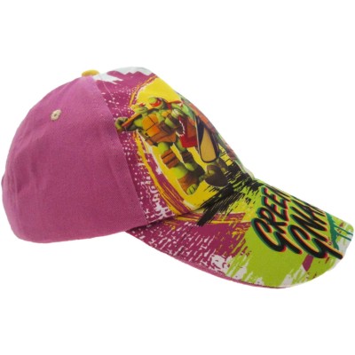 CAPPELLO BASEBALL CAP TMNT TARTARUGHE NINJA GREEN N GNARLY