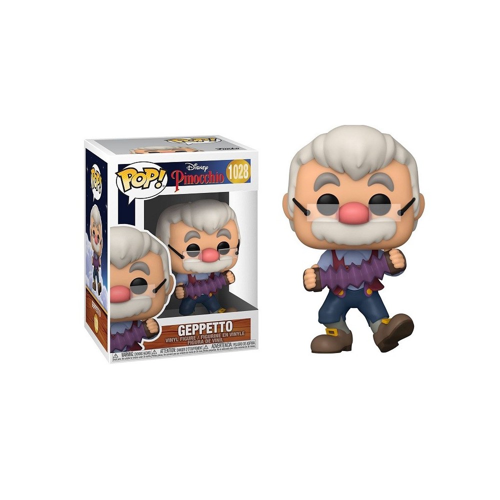 FUNKO POP! DISNEY PINOCCHIO GEPPETTO BOBBLE HEAD FIGURE FUNKO