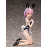 RE:ZERO RAM BARE LEG BUNNY STATUA 1/4 PINK HAIR FIGURE FREEING