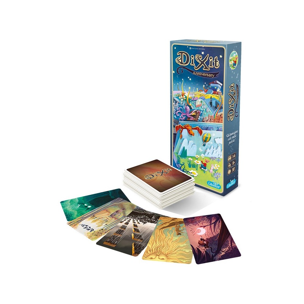 DIXIT ANNIVERSARY 2a EDIZIONE GIOCO DA TAVOLO ITALIANO