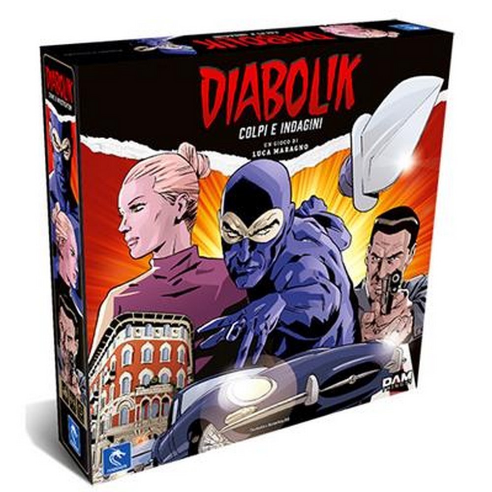 ASMODEE DIABOLIK COLPI E INDAGINI GIOCO DA TAVOLO ITALIANO