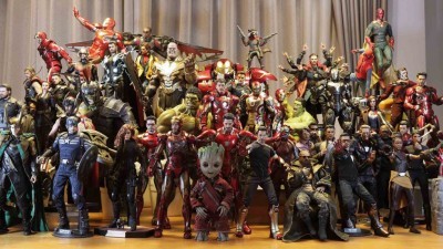 What is the most exciting superhero among the Marvel action figures?