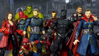 Action figure Marvel: i supereroi ritratti da Diamond select